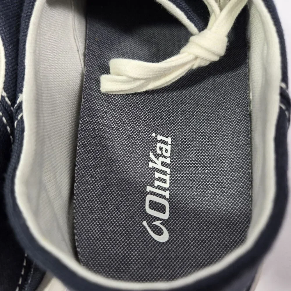 Olukai Tradewind Mens 9.5 Casual Shoes Mood Indigo Navy Blue